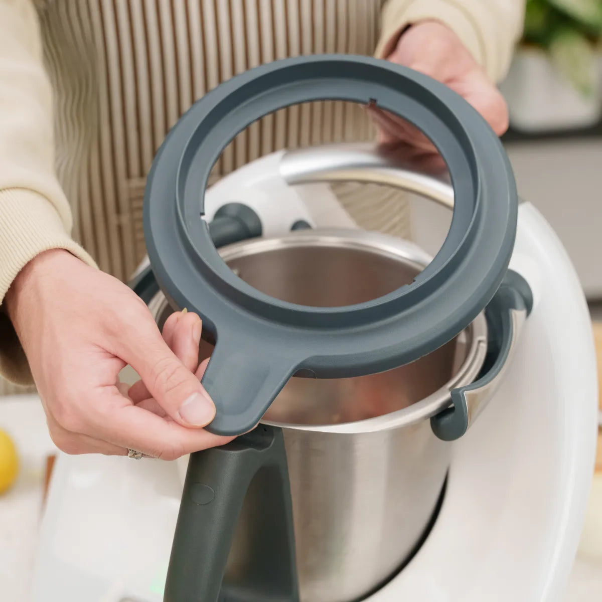 Couvercle de cuisson ouvert pour Thermomix TM6/TM5
