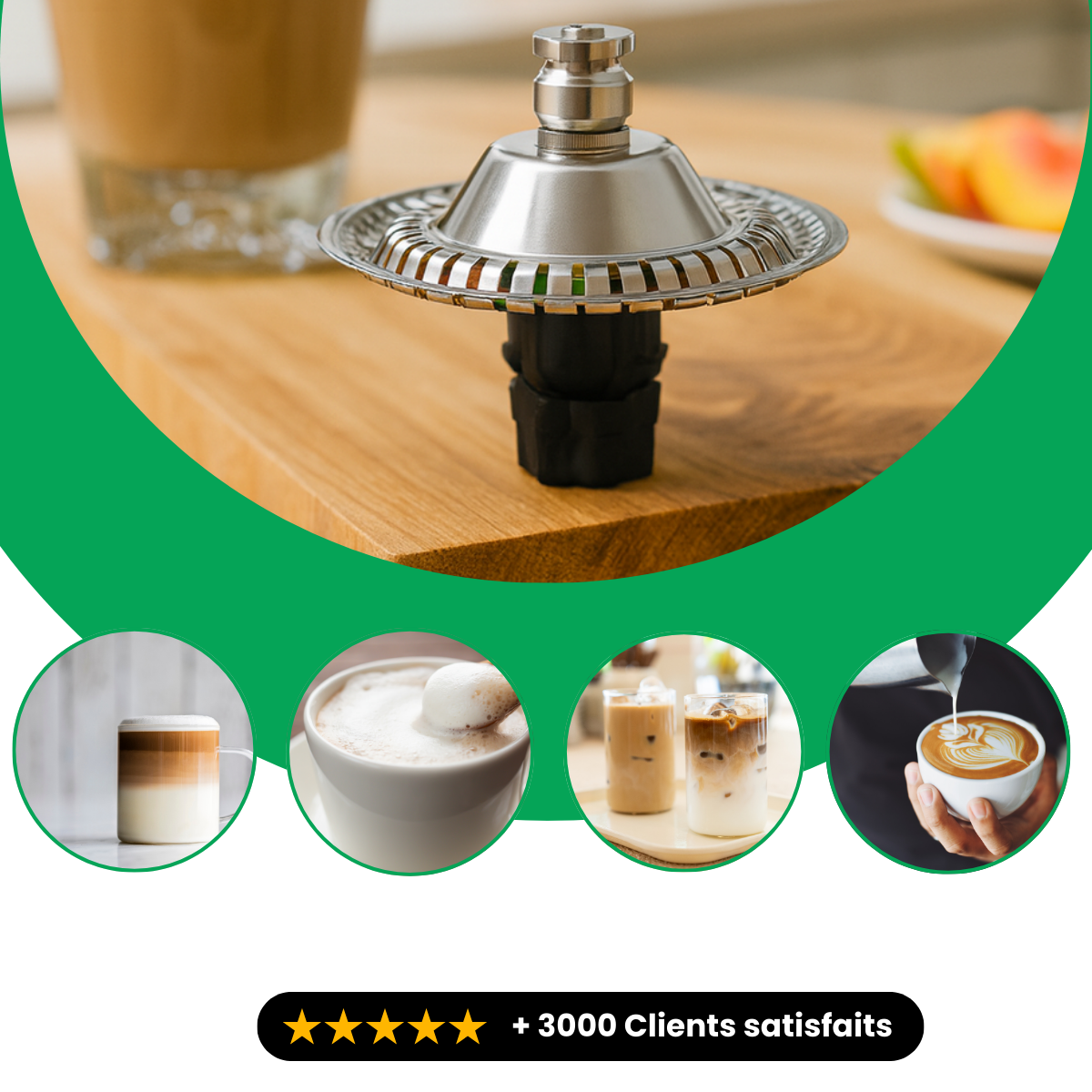 Milchaufschäumer für Thermomix TM7/TM6/TM5/TM31