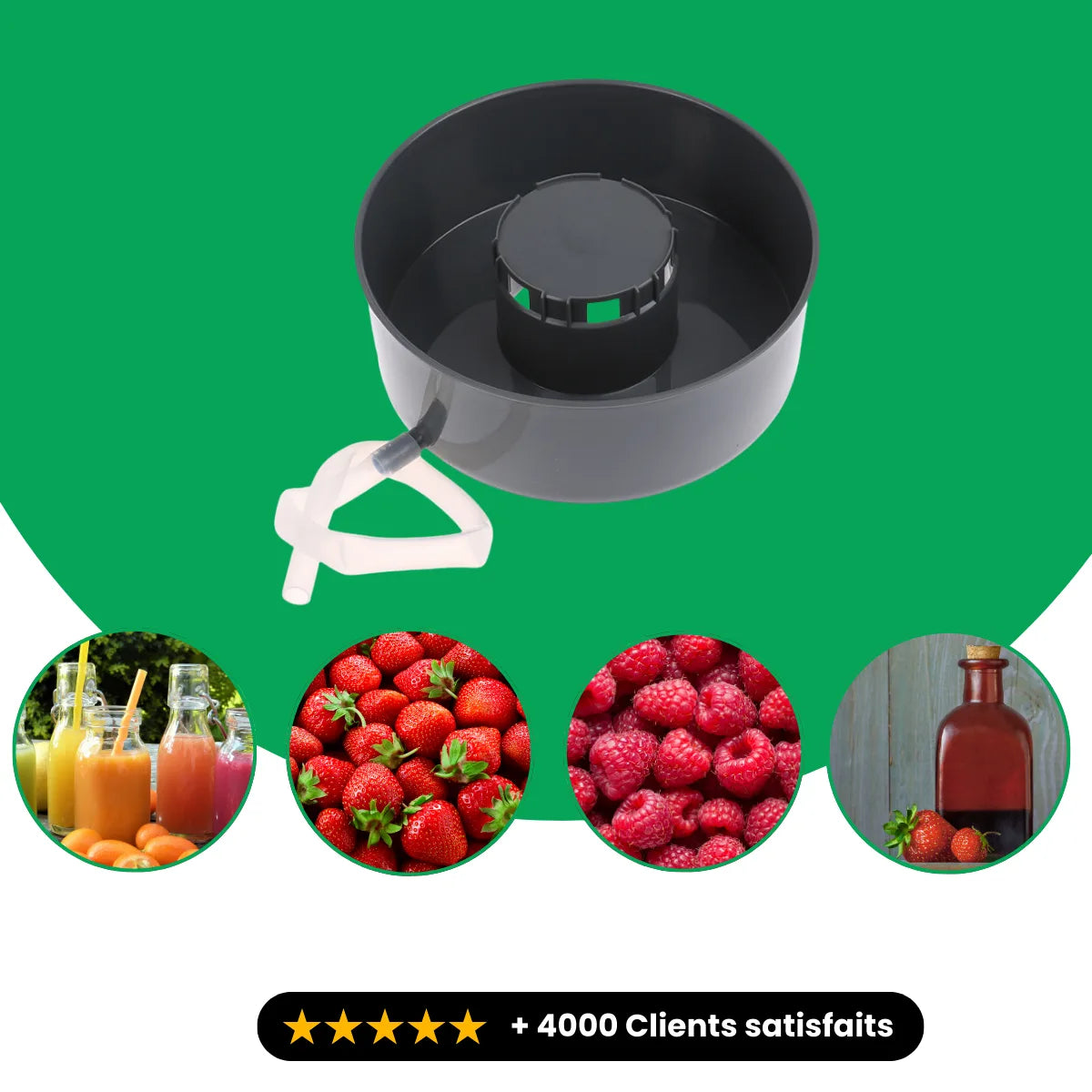 Extracteur de jus à vapeur pour Thermomix TM6/TM5