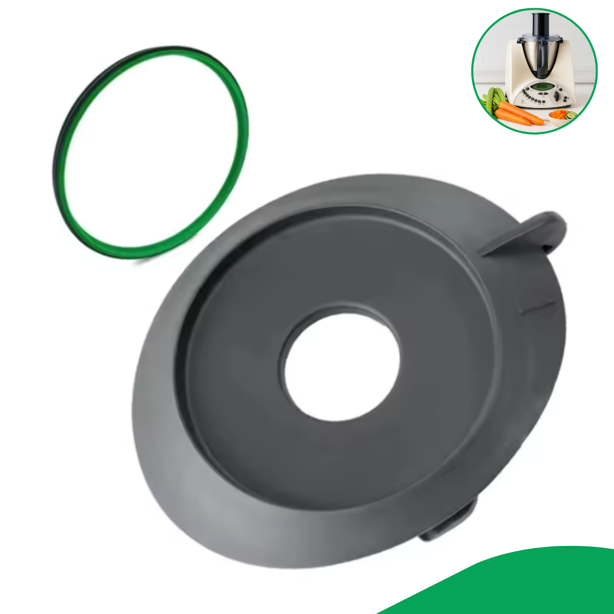 Couvercle de bol avec joint pour Thermomix TM31