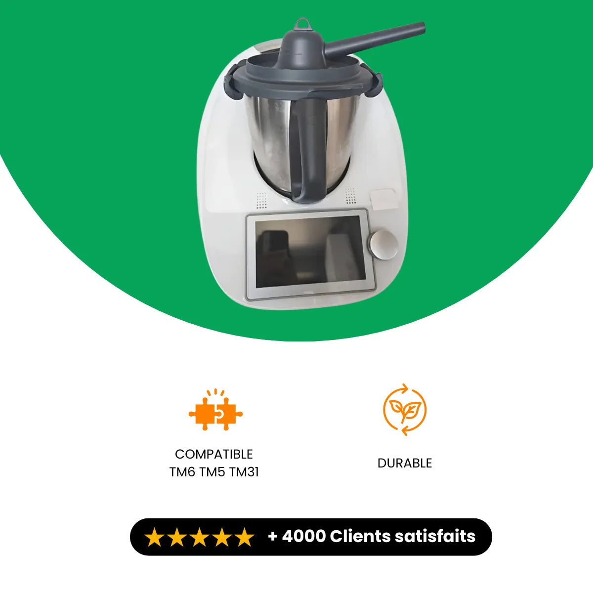 Déviateur de vapeur pour Thermomix TM6/TM5/TM31
