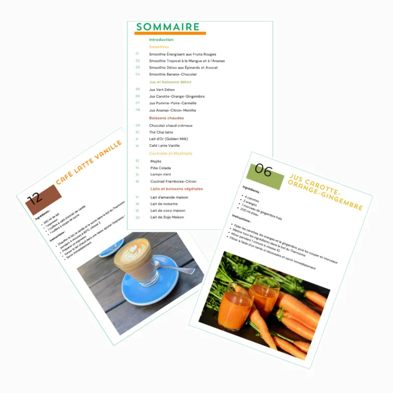 Livre de recettes – 20 recettes italiennes