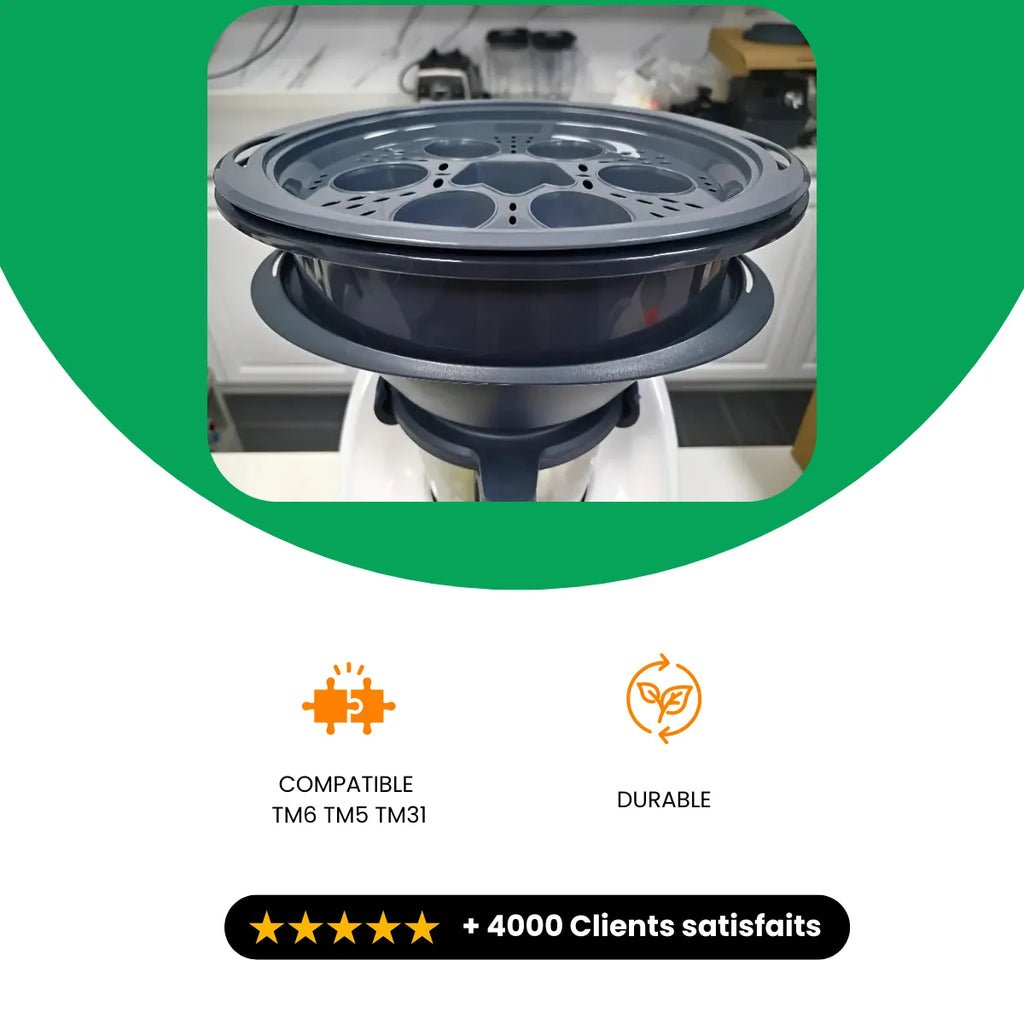 Cuiseur à oeufs MAXI pour Thermomix TM6/TM5/TM31