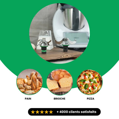Couteaux pétrin pour Thermomix TM7/TM6/TM5/TM31 - Chefimix