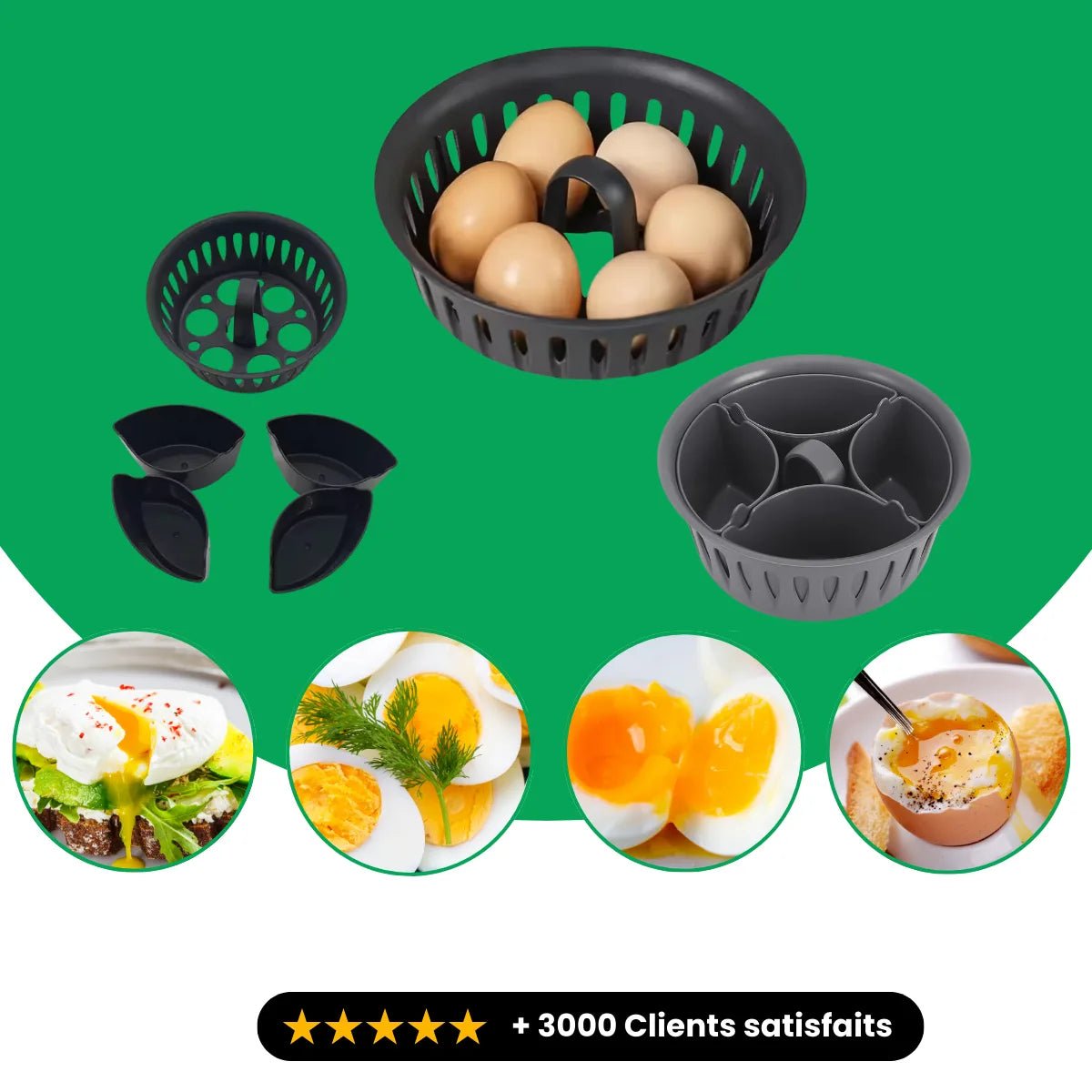 Cuiseur à oeufs pour Thermomix TM6/TM5/TM31 - Chefimix