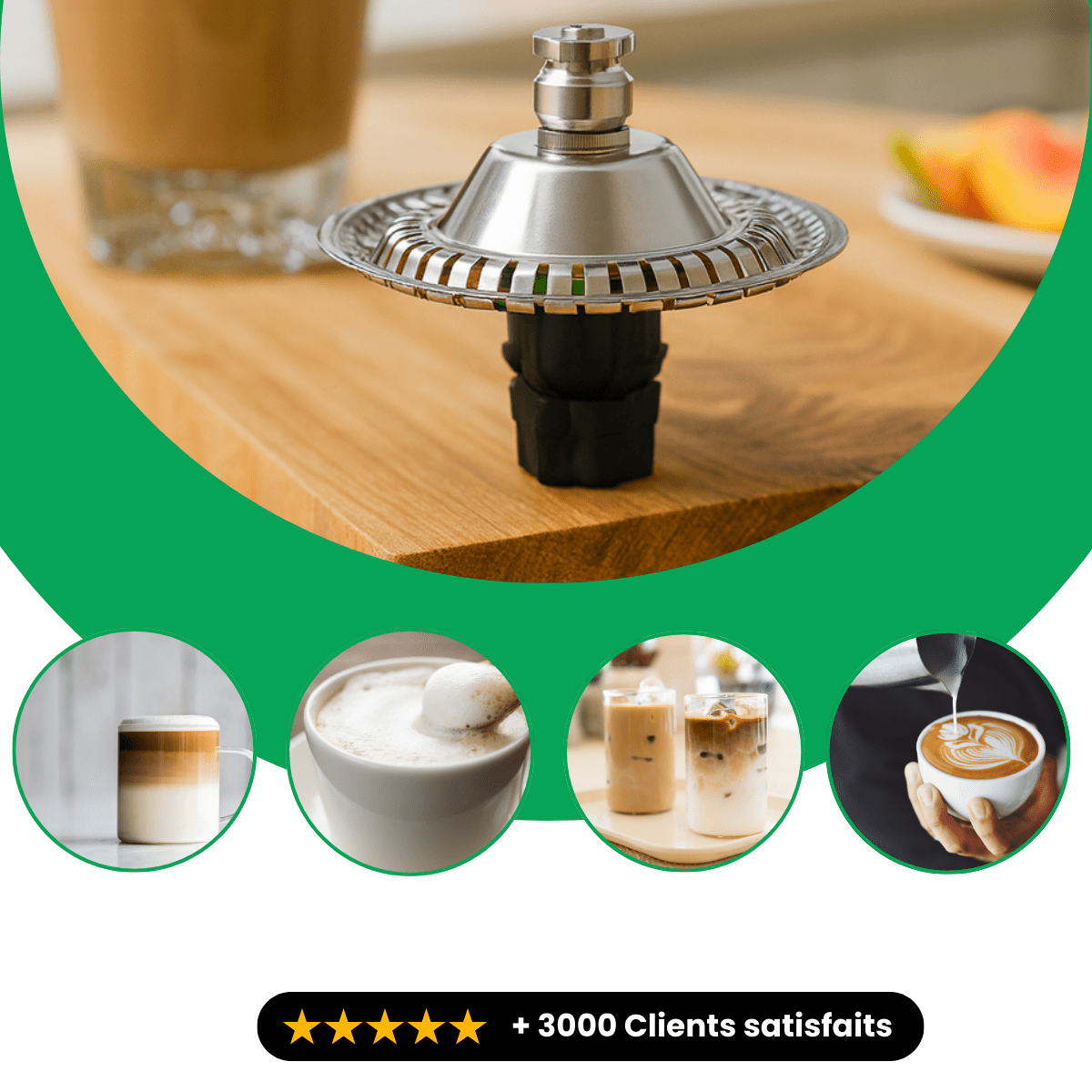 Mousseur à lait pour Thermomix TM7/TM6/TM5/TM31 - Chefimix